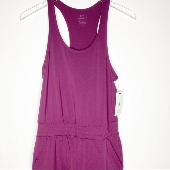 Nike NWT XS Yoga Dri-Fit Racerback Jumpsuit - Picture 8 of 13